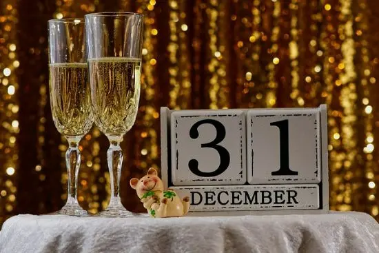 31 dicembre e brindisi di Capodanno