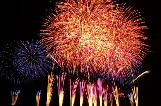 Luci e fuochi nella notte di Capodanno